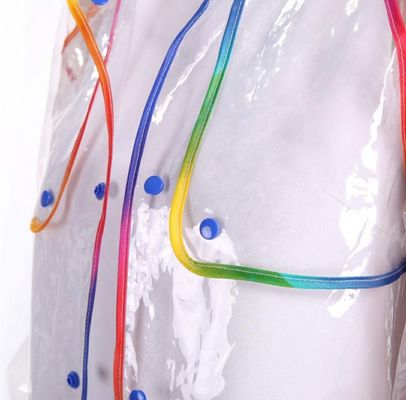 Плащпалаты плаща детей Multiapplication материал ЕВА прозрачной пластиковый