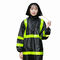 BSCI одобрило высокое пальто дождя Vis, OEM пальто дождя pU 110*65cm доступный