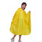 Плащ изготовленной на заказ плащпалаты дождя печати отражательной желтый водоустойчивый взрослый